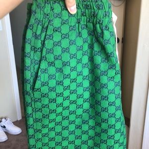 COPY - New 2021 style Gucci green and blue shorts